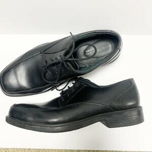 Sz 8 Men Bostonian Lites Men's Size 8 Black Lace Up Dress Shoes Lightweight